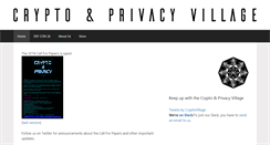 Desktop Screenshot of cryptovillage.org